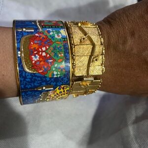 Hermes and Schiaparelli bracelets